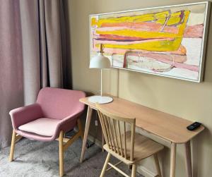 Istumisnurk majutusasutuses Eksjö Stadshotell