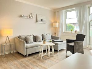 Posezení v ubytování Sünnslag Wohnung 099