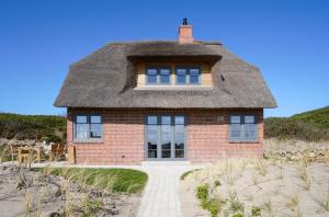 Bygningen som feriehuset ligger i