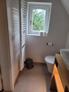 Koupelna v ubytování Landhaus Ruusenhüs, App 3