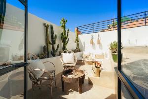 Ban công/sân hiên tại Riad Sahara