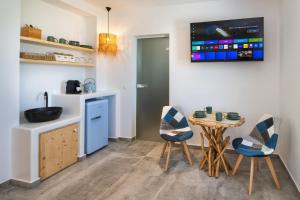 Dapur atau dapur kecil di Terra Vecchia Suites
