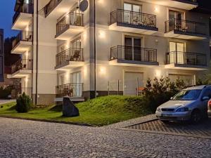 Budynek, w którym mieści się apartament