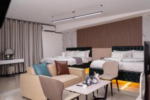 Et opholdsområde på Sh Pool Villa Resorts