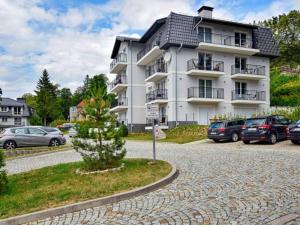 Budynek, w którym mieści się apartament