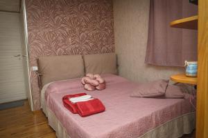 Postel nebo postele na pokoji v ubytování Floating Dream