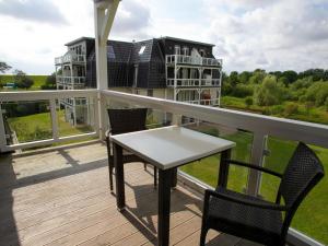 Balkón nebo terasa v ubytování Resort Deichgraf Resort Deichgraf 31-12