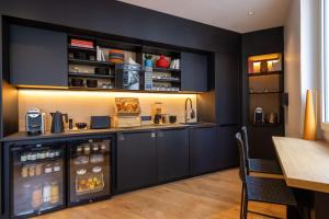 Køkken eller tekøkken på Hotel Korner Eiffel