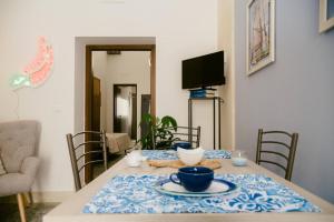 TV a/nebo společenská místnost v ubytování S Antonio House + 8 fotografií
