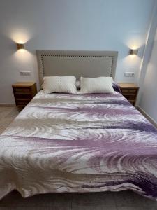 Postel nebo postele na pokoji v ubytování Piso en el corazón de Águilas