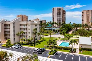 an aerial view of a city with tall buildings at Short Walk to Beach Access I Coastal 2 Bed Essex in Henry Key