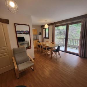 Posezení v ubytování Appartements 3 vallées, piscine et sauna