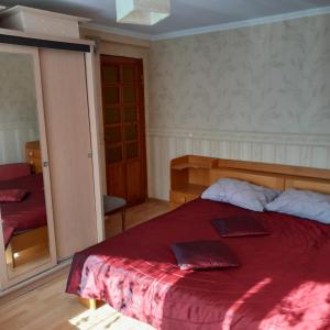 Postel nebo postele na pokoji v ubytování Home Jurmala