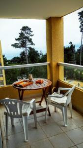 Balkón nebo terasa v ubytování Algarrobo Apartment
