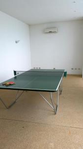 Stolní tenis v ubytování Algarrobo Apartment nebo okolí