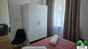 Postel nebo postele na pokoji v ubytování Casa entre os Morros RRAL nº 4522