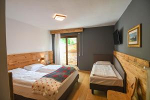 Postel nebo postele na pokoji v ubytování Hotel El Laresh