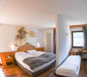 Postel nebo postele na pokoji v ubytování Hotel El Laresh