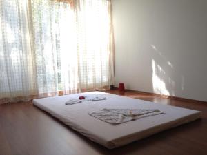 Postel nebo postele na pokoji v ubytování İzmir Yaşam Vadisi