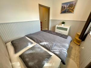 Posteľ alebo postele v izbe v ubytovaní Pálkövei 65. Apartman