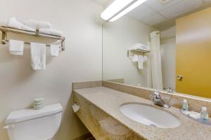 Koupelna v ubytování Quality Inn near Cedar Point - Huron, Sandusky OH