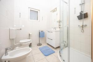 Vannituba majutusasutuses Apartman Markulin