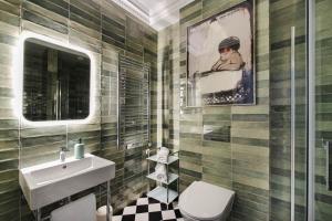 Kúpeľňa v ubytovaní Apartament Kazimierz Mostowa + 7 fotografií
