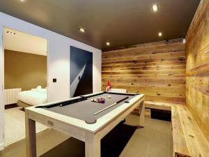 Τραπέζι μπιλιάρδου στο Chalet Ski Au Pied Lumineux - Courchevel La Tania