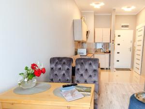 Kuchyňa alebo kuchynka v ubytovaní Baltic Edge Apartments