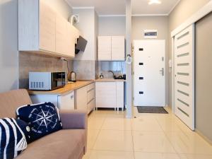 Kuchyňa alebo kuchynka v ubytovaní Baltic Edge Apartments
