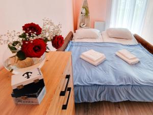 Posteľ alebo postele v izbe v ubytovaní Baltic Edge Apartments