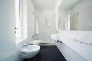 Koupelna v ubytování Hotel Trieste