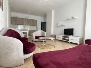 TV a/nebo společenská místnost v ubytování FLORIDA Apartments