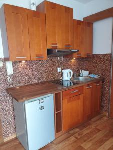 Kuchnia lub aneks kuchenny w obiekcie Apartament Konrad w centrum 600 m od morza