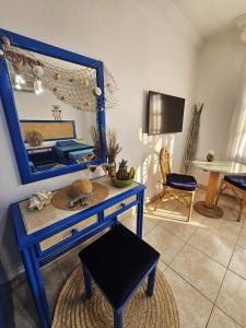 Χώρος καθιστικού στο Blue Bay Apartments Delta Sharm