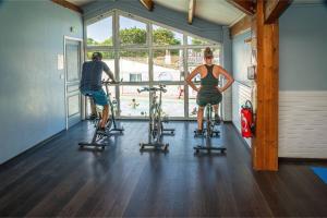 Posilňovňa alebo fitness centrum v ubytovaní Camping Saint-Hilaire-de-Riez