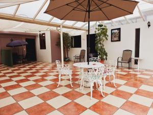 Posezení v ubytování Hotel Jardines Del Carmen