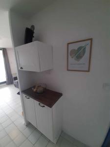 Kuchyň nebo kuchyňský kout v ubytování Entre Mer et Corbières