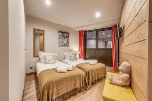Posteľ alebo postele v izbe v ubytovaní Résidence Palafour - Appartement 3 - 84m2 - 8 personnes MAE-8944