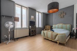 Posezení v ubytování Douai house