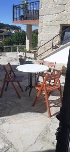 A balcony or terrace at Hostal Casa Martinez