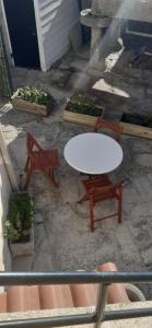 A balcony or terrace at Hostal Casa Martinez