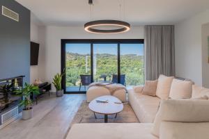 Posezení v ubytování Zervos Corfu Estate
