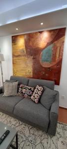 A seating area at Old Town, City Center Apartment Premium with PARKING
