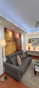 A seating area at Old Town, City Center Apartment Premium with PARKING