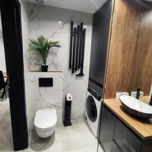 Koupelna v ubytování LUXURY apartment