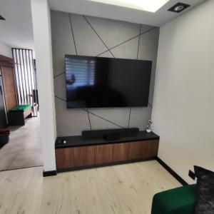 TV a/nebo společenská místnost v ubytování LUXURY apartment + 3 fotografie