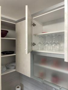 Køkken eller tekøkken på Apartman Luni