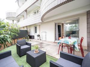 Μπαλκόνι ή βεράντα στο Appartement cocooning en centre-ville - Résidence le Colisée