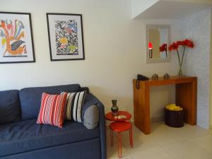 Uma área de estar em Casa Estrela do Mar